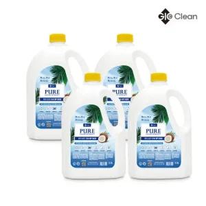 지오클린 퓨어 액체세제 세탁세제 2.5L 4개