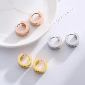 써지컬스틸 원터치 귀걸이 3컬러 데일리귀걸이 써지컬귀걸이 써지컬스틸 써지컬 로즈골드귀걸이