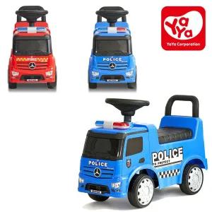 [야야]벤츠 안토스 소방차 경찰차 어린이 붕붕카 무소음 승용완구