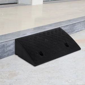 (블랙) 계단 문턱 휠체어 진입판 50x27x13cm/경사판/방지/장애인/방지턱/학교/어린이집/유치원/사무실/회사