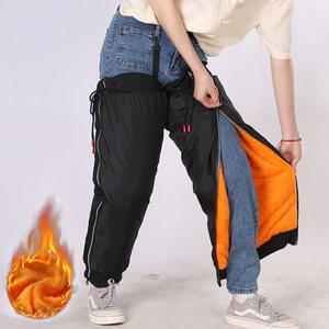 라이더 다리토시 오토바이 양털 기모 방한 무릎보호대