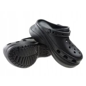 [크록스](하남점)[여성용] 베이 클로그 206302-001 크록스 샌들 슬리퍼 지비츠 데일리 플랫폼 블랙