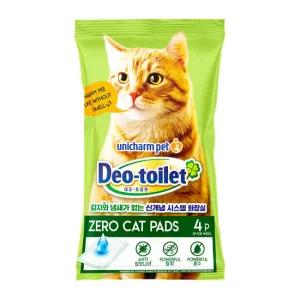 유니참 데오 토일렛 소취 항균 패드 4P (무향)