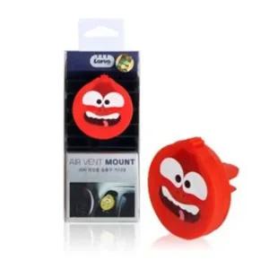 라바 차량용 송풍구 자석 거치대  레드) 차량거치대 송풍구