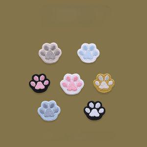 고양이패치 자기 접착 자수 스티커 옷 신발을위한 천 패션 장식 스티커 와펜 열접착