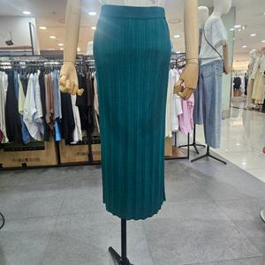 시슬리/애플아울렛/직수입 니트 슬릿 스커트 4F-1WTHM000C