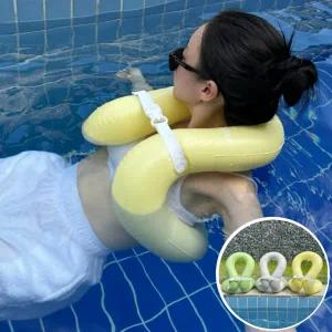 [TAEMUMU]태무무 파스텔 감성 넥튜브 50kg 80kg 3color 아동 어린이 성인 물놀이 구명조끼