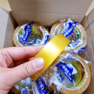 중포장 리필 45m 절테이프 25mm 투명 24개 커터기 국내산 2절 강력접착 문구용 돌돌이 테이프