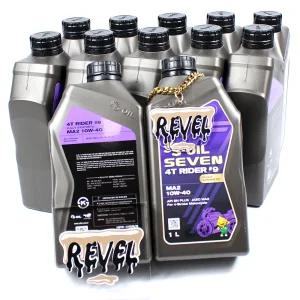 SOIL에스오일 SEVEN 세븐 4T RIDER 라이더 MA2 10W40 1L 12개