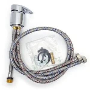 뷰체샴푸대부속품 뷰체전용 수전(냉온수 밸브) 미용실 샴푸대 수전 가랑세트