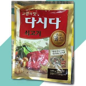 백설 쇠고기다시다 골드 180g 다시다 소고기다시다 쇠고기다시다 조미료 양념