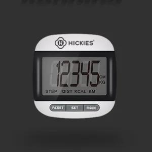 시계 만보계 이동 거리 디지털 클립형 칼로리 걷기 운동 만보기 기계