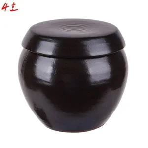 가정용 미니 장독 4호/항아리 옹기 단지 고추장 찬기 양념 통 된장 냉장고 현관 양념장 반찬 소금