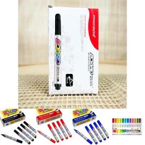 보드마카 검정 12입 생잉크 보드 마카 키친 마킹 펜 마커 세트 크릴 매직 화이트보드 마카12색