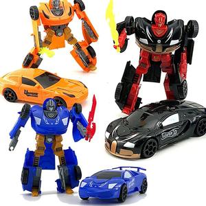 슈퍼카봇 변신로봇 변신 슈퍼카 장난감 로봇 3종 1세트 / 자동차 미니카 변신로보트