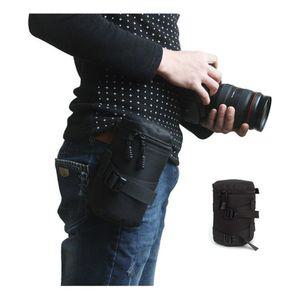 키밍 카메라 렌즈 파우치 케이스 가방 블랙 B85130