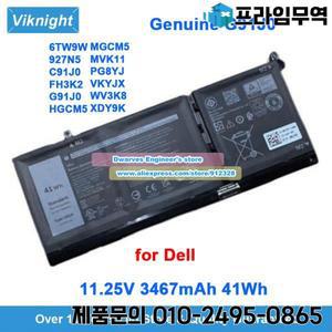 DELL 래티튜드 3320 Vostro 3511 Inspiron 11.25 XDY9K 용 정품 G91J0 배터리 V 3467mAh 41Wh