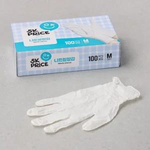 5K프라이스 니트릴장갑 M 100매