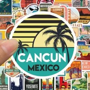 캐리어 스티커 여행 가방 스티커팩