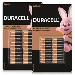 듀라셀 알카라인 AA 건전지 40개입 1개