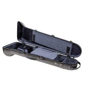 트리거 또는 스트레이트 트롬본용 크로스록 복합 탄소 섬유 하드쉘 케이스 TSA 잠금 블랙 포함 CRF3000TBBK