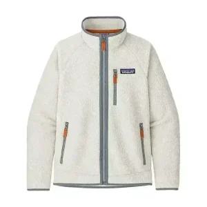 파타고니아 레트로 파일 플리스 남성 후리스 점퍼 집업 뽀글이 자켓 아이보리 베이지 22801-PLCN