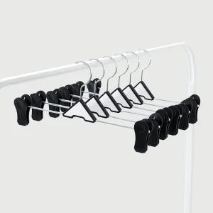 국산 10P세트 LINE 매직 바지걸이 논슬립 집게 바지 치마걸이