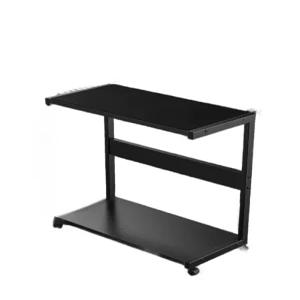 컴퓨터 본체 받침대 원목 사무실 호두색 블랙 바퀴달린 스탠드 본체받침대 거치 컴퓨터다이