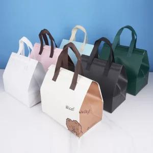 일회용 보냉백 손잡이 케이크 보온 보냉팩 은박 피크닉 휴대용 보냉가방 포장용