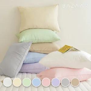[바자르]NEW소프티 먼지없는 베개커버 (50x70) -8컬러