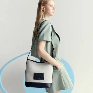 소노비 [시크릿특가] 소노비 여성 캔버스 버킷백 SVDFHB702BK