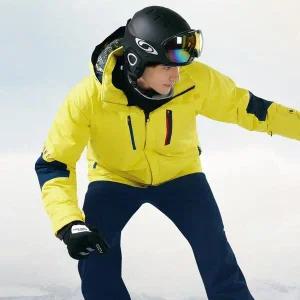 [루페코리아] 푸조 남자 여성 스키복 보드복 패딩 자켓 상의 FZ-830-5 노랑