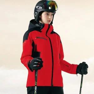 [루페코리아] 푸조 남자 여성 스키복 보드복 패딩 자켓 상의 FZ-829-3 레드