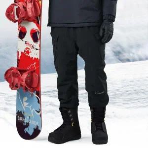 [루페코리아] 푸조 남자 여성 스키복 보드복 바지 조거 팬츠 FZ-909-1 블랙