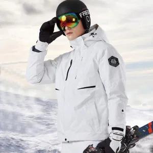 [루페코리아] 푸조 남자 여성 스키복 보드복 패딩 자켓 상의 FZ-835-2 화이트