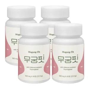무궁핏 500mgX45정X4개 / 평화 무궁화 이너뷰티
