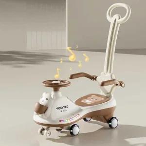 무소음붕붕카 실내 아기 유아 핸드 자동차 롤링카