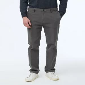 헤지스 남성 24FW [스테디셀러] 차콜그레이 면혼방 기모 팬츠 WHPA4D501CG