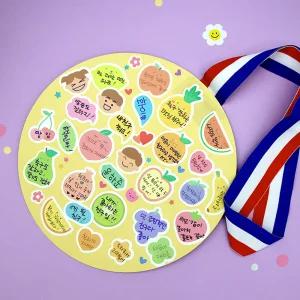 아이스크림몰 빅사이즈 금메달 상장 만들기 교내 행사 소품 롤링페이퍼 미술 재료 초등 키트 체육대회 상패