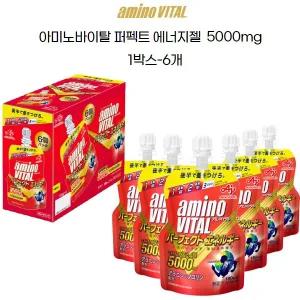 aminovital 아미노바이탈 5000mg 스포츠 파워에너지젤 6개1box