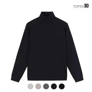 [탑텐] 남성 소프트 터치 루즈핏 터틀넥 스웨터MSC4EU1901