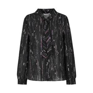 [20%쿠폰+카카오페이7%][크로커다일 레이디] 여성  러플 블라우스_CLDFBL112