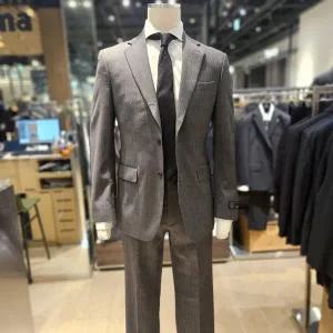 [레노마](하남점)renoma 프리미엄 그레이 헤링본 짜임 럭셔리 슈트 RPCMSJ18A