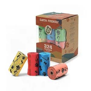 강아지 배변봉투 324매 풉백 케이스 18롤 랜덤발송