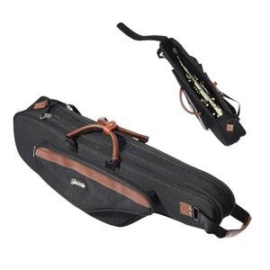 후노모키아 알토 색소폰 가방 휴대용 케이스 패딩 보호 옥스포드 천 지퍼 보관 파우치