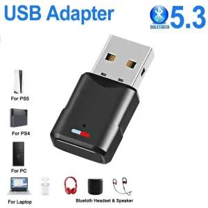 블루투스동글이 USB 블루투스 53 오디오 송신기 무선 어댑터 맥북 PC 노트북 PS4 프로 PS5 스위치 동글 리