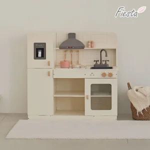 우드 주방놀이 비스트로 화이트