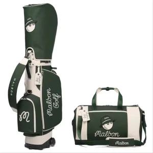 트롤리 여성 바퀴형 뉴베이직 골프백 보스턴백 세트 골프가방 golfmalbon