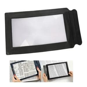 대형 돋보기 글씨 독서 책읽기 확대 사각 렌즈 휴대