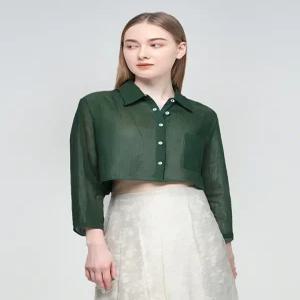 [레코브](레코브) 숏버튼 셔츠(LC61C9NB518X)